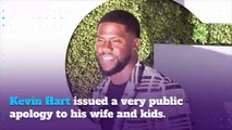 Kevin Hart publicly apologizes to wife and kids