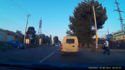 Red Lexus Near Miss