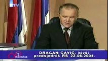 Dragan Čavić (2004) - Srebrenička tragedija crna stranica historije srpskog naroda