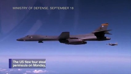 US flies bombers over Korean peninsula for drill--Seoul
