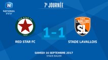 J7 : Red Star-Stade Lavallois (1-1), le résumé