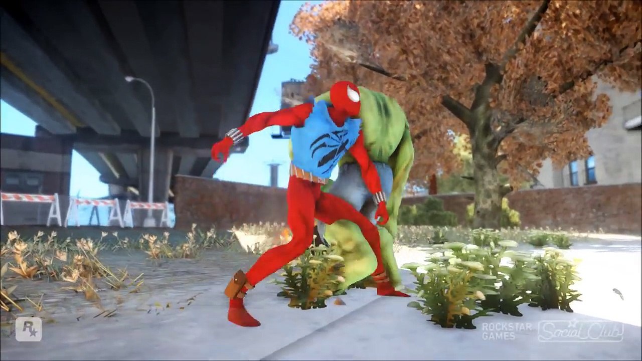 The Incredible Hulk VS Scarlet Spider-Man (Ben Reilly)