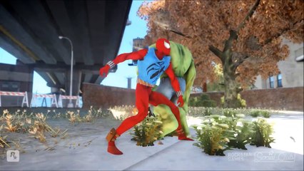 The Incredible Hulk VS Scarlet Spider-Man (Ben Reilly)