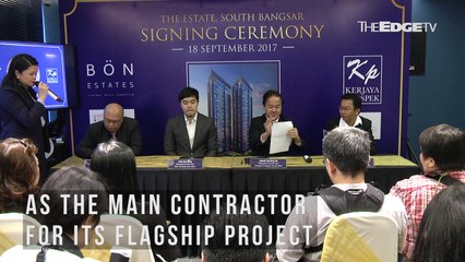 NEWS: Bön Estates appoints Kerjaya Prospek for flagship project