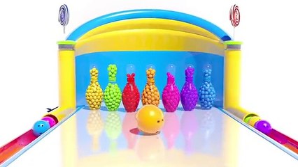 Learn Colors with 3D Delicious Ice Cream Lollipops for Kids and Children Toddlers