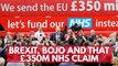 Brexit, Boris Johnson, and that £350m NHS claim