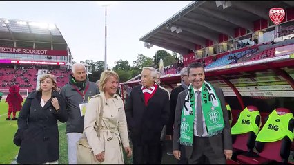 La tribune Caisse d'Epargne BFC inaugurée !