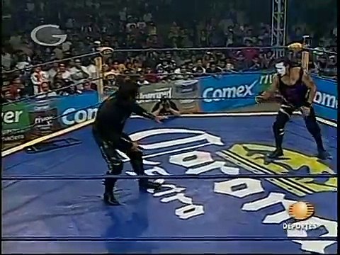 AAA-Sin Limite 2009.08.17 Tehuacan 05 Charly Manson & Marco Corleone vs. Chessman & Cibernetico