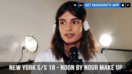 New York Spring/Summer 2018 - Noon by Nour Make Up | FashionTV