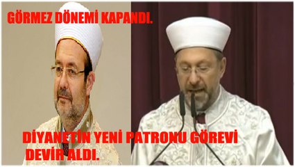 Diyanetin yeni patronu görevi devir aldı...