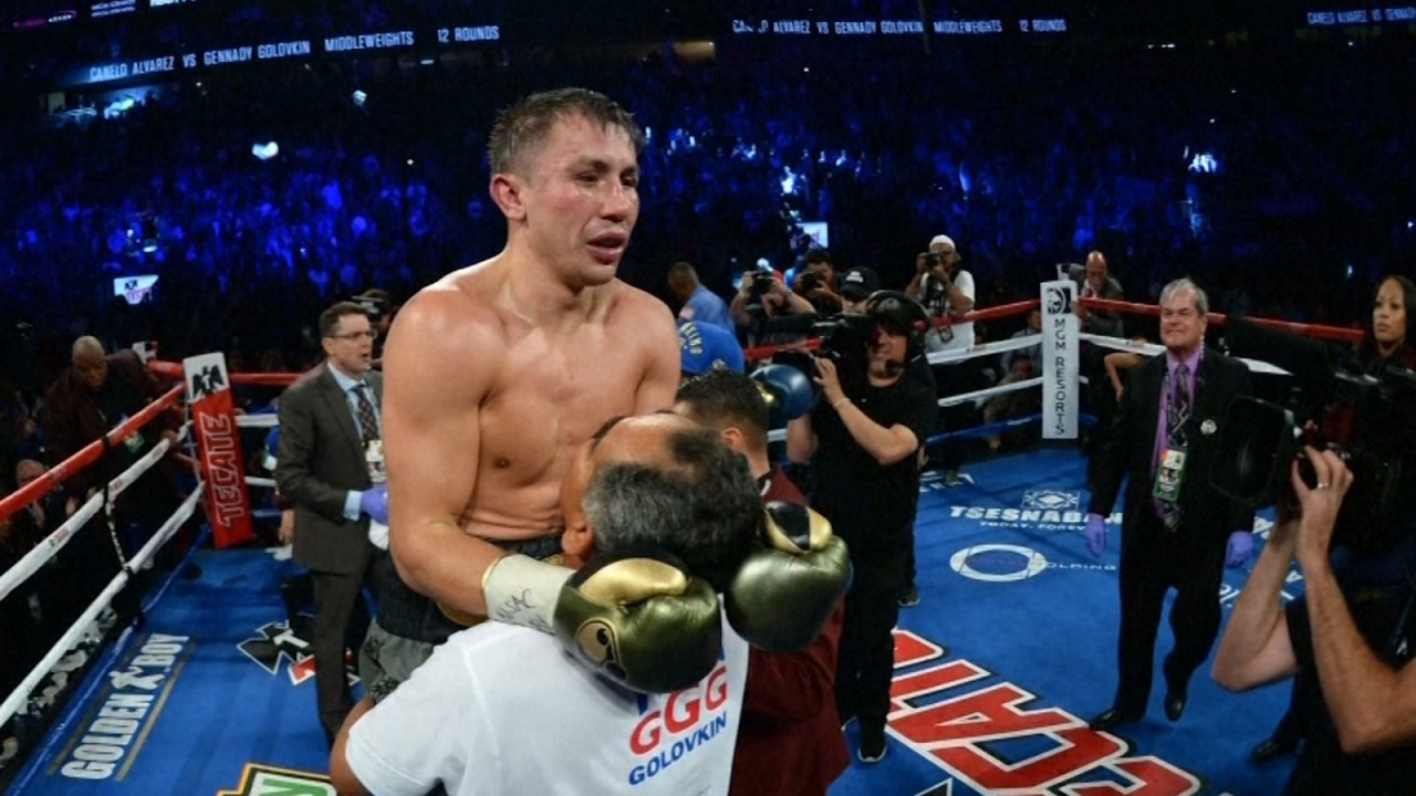 Gennady Golovkin and Canelo Alvarez fight to sp...