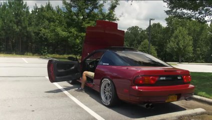 440HP BIG TURBO RB20 Nissan 240sx Review! - Kalvin's Red BeautyThat Dude In Blue