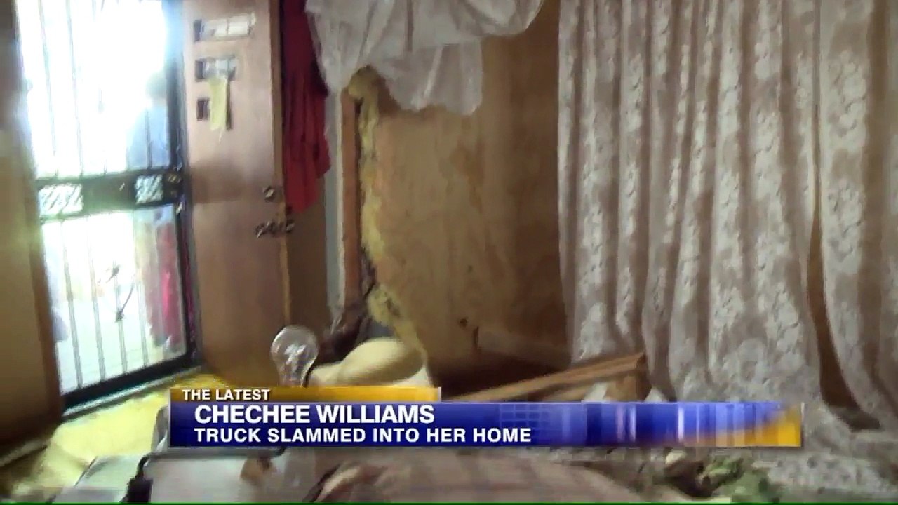 Woman Thrown From Chair When Semi Smashes Into Her Home