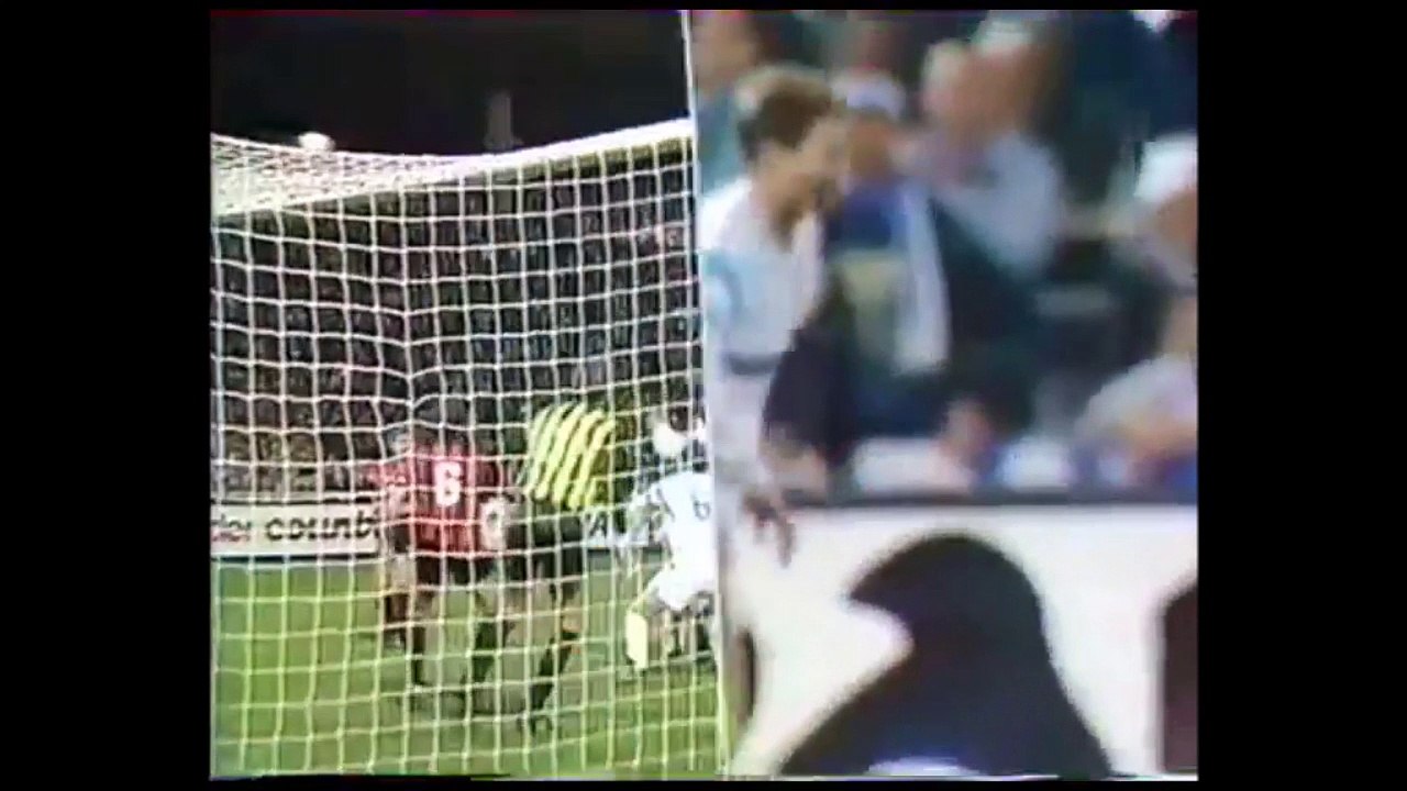 Chris Waddle Vs AC Milan 1991 European Cup QF 2nd Leg
