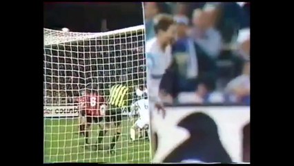 Chris Waddle Vs AC Milan 1991 European Cup QF 2nd Leg
