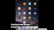 How to Remove purchased app history directly from iPad - Delete/Hide purchased apps from iPad iOS 9