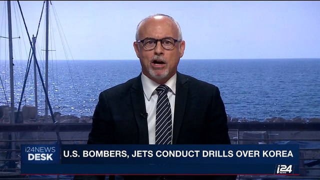 i24NEWS DESK | U.S. bombers, jets conduct drills over Korea | Monday, September 18th 2017
