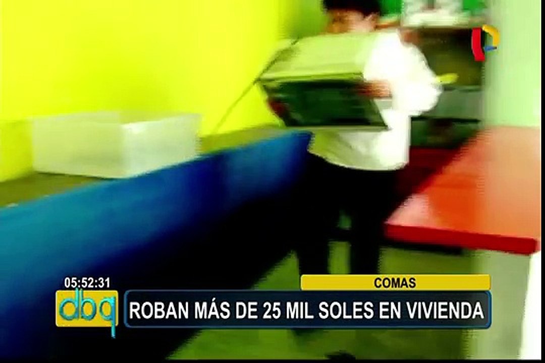 Comas: roban más de 25 mil soles de una vivienda