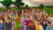 Bible stories for kids - Feeding 5000 ( Jesus Cartoon Animation in English )