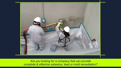 Looking For Asbestos, Lead Or Mold Remediation Company? Contact ACI-Tech, Inc