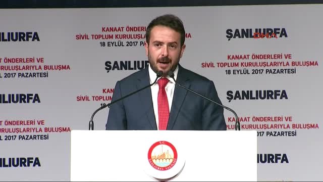 Şanlıurfa Başbakan Binali Yıldırım Stk Temsilcileri ile Buluştu 1