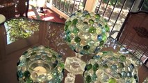 Decorative Glass Candle Holders: Centerpiece - E2 part1