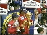Gran Premio di Gran Bretagna 1985: Podio e dopogara