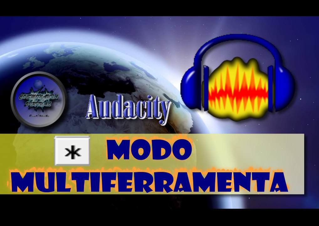 Modo multiferramenta Audacity