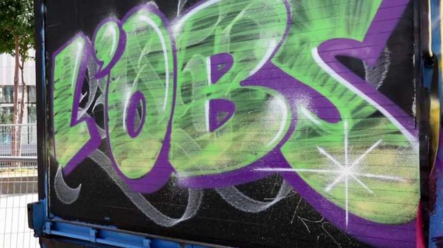 L'Obs en timelapse par le street artist NASTY