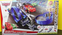 Disney Cars Lightning McQueen & Mater DisneyCarToys Piston Cup Double Loop Challenge Riplash Racers