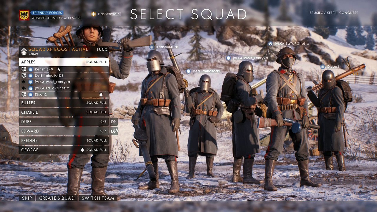 Battlefield 1 - Brusilov Keep - Conquest