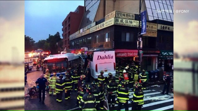 3 Dead, Several Injured in NYC Bus Crash