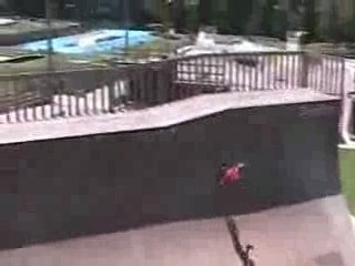 14 foot drop at Kona skatepark