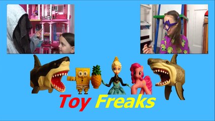 Bad Baby Giant Candy Taste Test Challenge Toy Freaks Family
