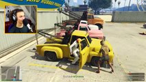 MODDED TOW TRUCK GLITCH (GTA 5 Funny Moments)