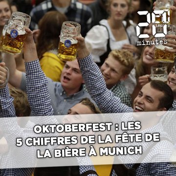Oktoberfest : Les 5 chiffres de la fête de la bière à Munich
