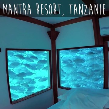 Ca vous dit de dormir sous l'ocean... Hotel incroyable