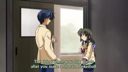 Clannad how Fuko do high five 1