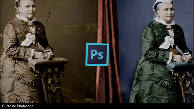 Curso de restauración de fotografías con Adobe Photoshop