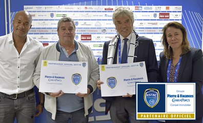 Partenariat entre l'Estac et Pierre&Vacances Conseil Immobilier