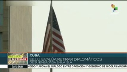 Evalúa EE.UU. retirar a su cuerpo diplomático de La Habana