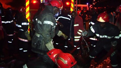 Fire devastates Abidjan's Abobo market