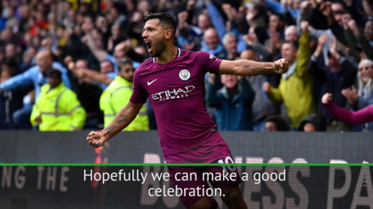 Guardiola hopes Man City celebrate 'legend' Aguero as record nears