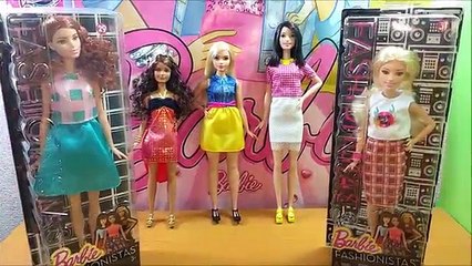 Nuevas Muñecas Barbie Fashionistas con nuevos cuerpos 2016