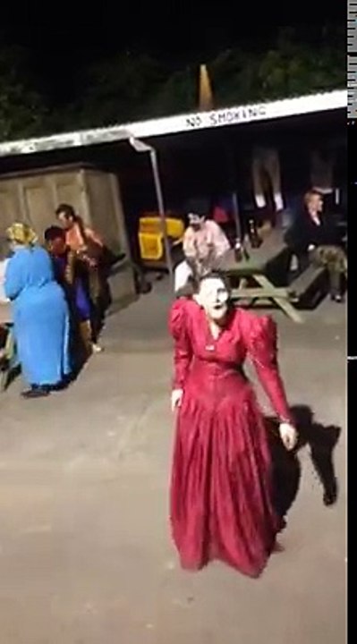 This is how excited out monsters are about the... - Spookers Haunted Attraction Scream Park, New Zealand