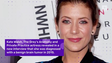 Kate Walsh reveals diagnosis with brain tumor