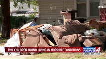 Mother Arrested After 5 Children Found Living in Deplorable Conditions