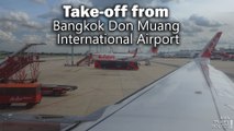Take-off from Bangkok Don Muang International Airport