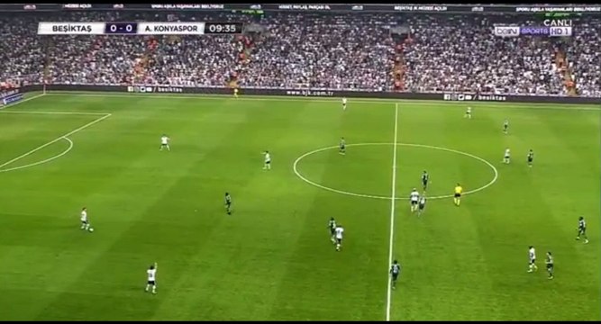 Cenk Tosun Goal HD - Besiktas 1-0 Konyaspor 18.09.2017