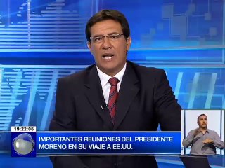 Importantes reuniones del presidente Lenín Moreno en su viaje a EE.UU.